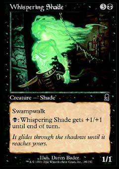Whispering Shade (Odyssey) Medium Play Foil