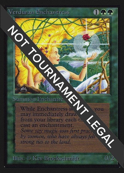 Verduran Enchantress (IE) (International Edition) Near Mint