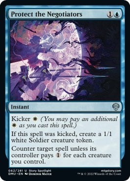 Protect the Negotiators (Dominaria United) Light Play Foil
