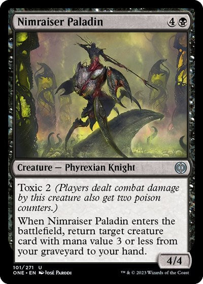 Nimraiser Paladin (Phyrexia: All Will Be One) Light Play