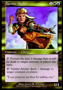 Samite Archer (Invasion) Light Play