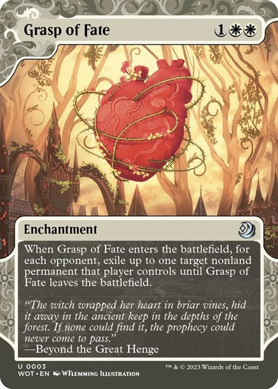 Grasp of Fate (Wilds of Eldraine: Enchanting Tales) Light Play