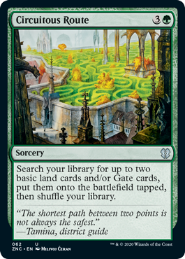 Circuitous Route (Commander 2020 Zendikar Rising) Near Mint
