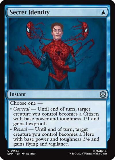 Secret Identity (Marvel's Spider-Man) Medium Play