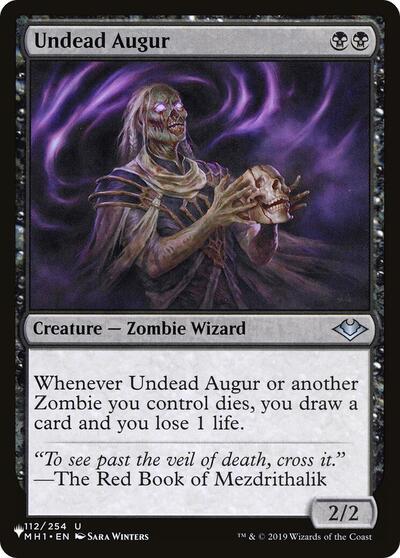 Undead Augur (The List) Light Play
