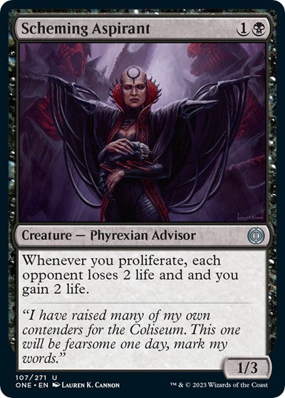 Scheming Aspirant (Phyrexia: All Will Be One) Near Mint