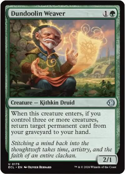 Dundoolin Weaver (Lorwyn Eclipsed) Near Mint