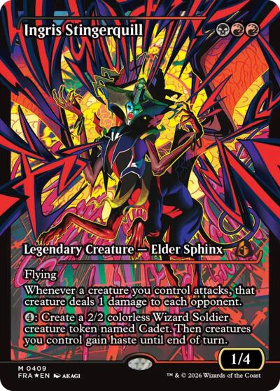 Ingris Stingerquill (Showcase) (0409) (Reality Fracture) Near Mint Foil