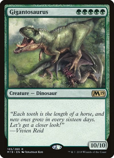 Gigantosaurus (Promo Pack: Core Set 2020) Light Play