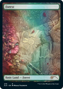 Forest 476 (Secret Lair) Near Mint Foil