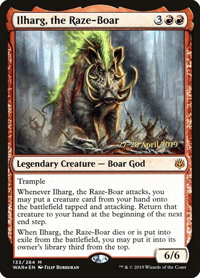 Ilharg, the Raze-Boar (Promos: Prerelease Cards) Near Mint Foil