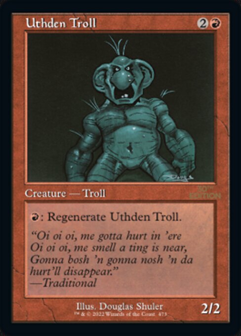 Uthden Troll  Retro Frame|0|0|0.00