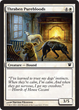 Thraben Purebloods (Innistrad) Medium Play Foil