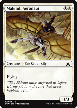 Makindi Aeronaut (Oath of the Gatewatch) Medium Play Foil