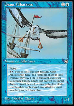 Giant Albatross (1) (Homelands) Medium Play