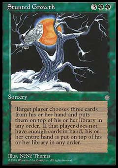 Stunted Growth (Ice Age) Medium Play