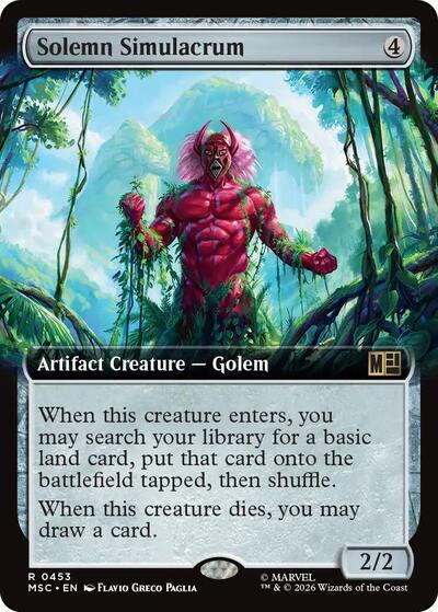 Solemn Simulacrum  Extended Art|1|0|0.00