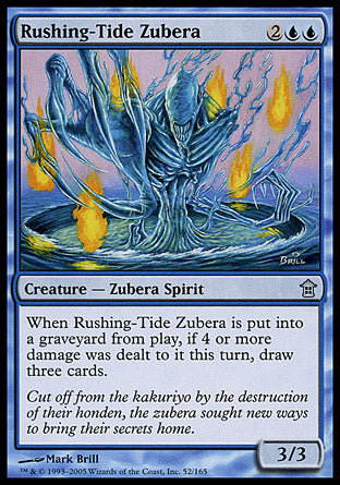 Rushing-Tide Zubera (Saviors of Kamigawa) Light Play