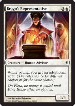 Brago's Representative (Conspiracy) Light Play Foil