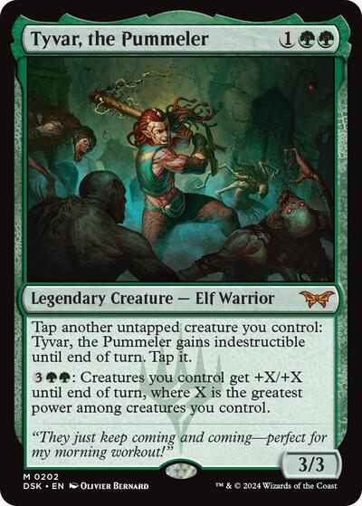 Tyvar, the Pummeler (Duskmourn: House of Horror) Light Play