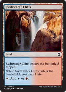 Swiftwater Cliffs (Commander 2018) Heavy Play