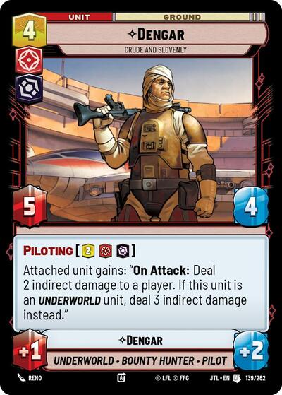 Dengar Crude and Slovenly (Jump to Lightspeed) Near Mint