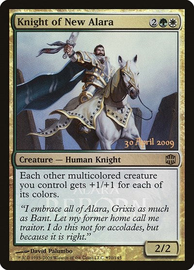 Knight of New Alara (Promos: Launch Party and Release Event) Light Play Foil