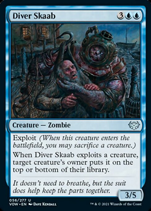 Diver Skaab (Innistrad: Crimson Vow) Medium Play