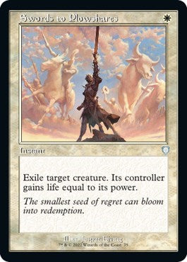 Swords to Plowshares (Commander: The Brothers' War) Near Mint