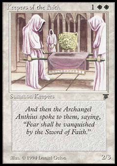 Keepers of the Faith (Legends) Medium Play