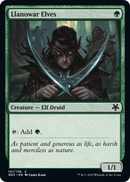 Llanowar Elves (Magic Game Night: Free-For-All) Near Mint