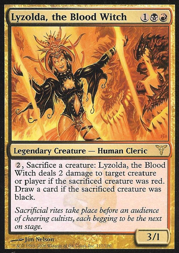 Lyzolda, the Blood Witch (Dissension) Light Play