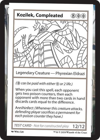 Kozilek, Completed (Mystery Booster 2 Playtest Cards) Near Mint