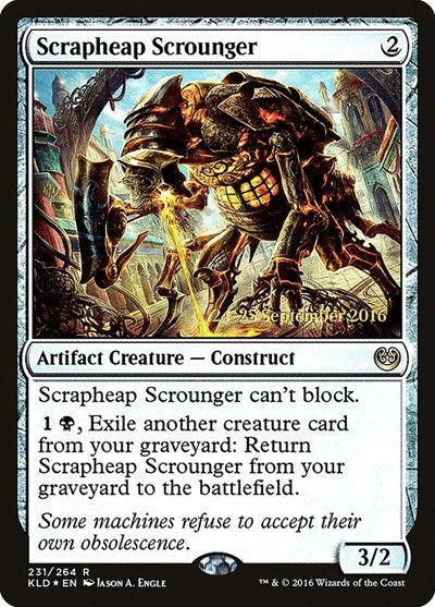 Scrapheap Scrounger (Promos: Prerelease Cards) Light Play Foil
