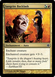 Sangrite Backlash (Alara Reborn) Near Mint