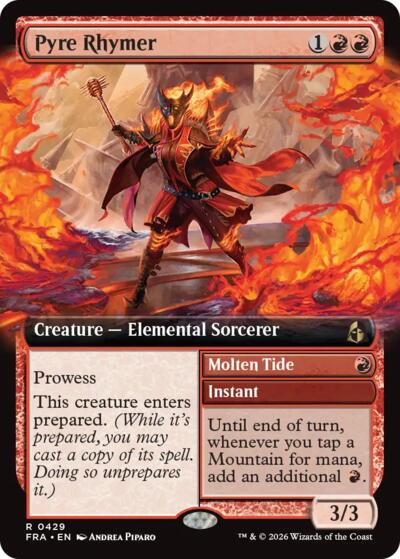 Pyre Rhymer  Extended Art|1|0|0.00