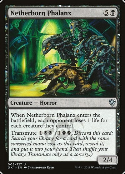 Netherborn Phalanx (Guilds of Ravnica: Guild Kits) Near Mint