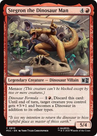 Stegron the Dinosaur Man|1|0|0.00
