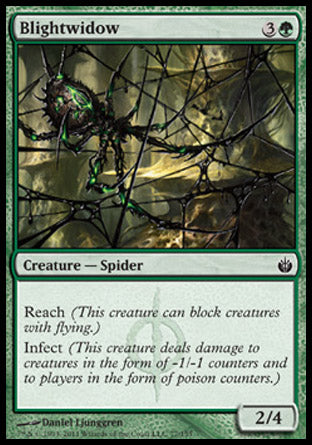 Blightwidow (Mirrodin Besieged) Medium Play Foil