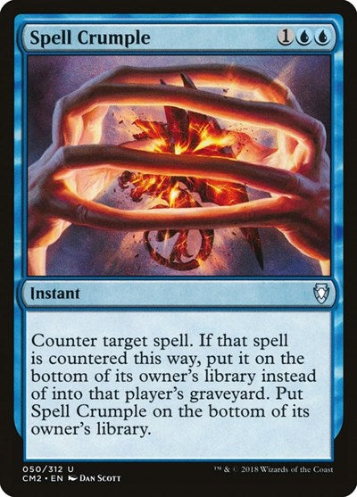 Spell Crumple (Commander Anthology Volume II) Near Mint