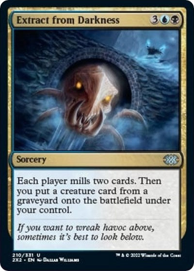 Extract from Darkness (Double Masters 2022) Near Mint Foil