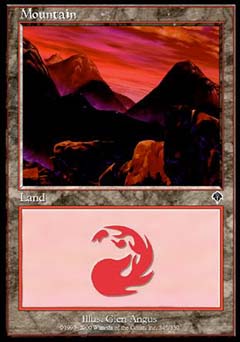 Mountain (345) (Invasion) Medium Play