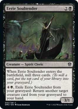 Eerie Soultender (Dominaria United) Medium Play Foil