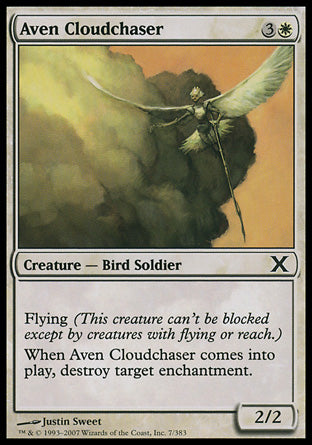 Aven Cloudchaser (10th Edition) Light Play