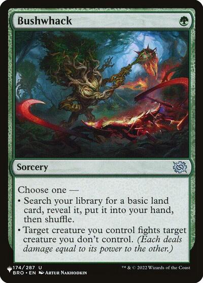 Bushwhack (The List) Near Mint