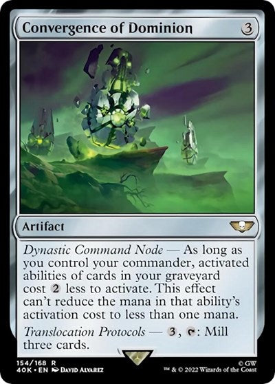 Convergence of Dominion (Surge Foil) (Universes Beyond: Warhammer 40K) Light Play Foil
