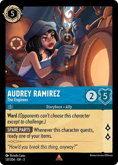 Audrey Ramirez - The Engineer (Into the Inklands) Near Mint