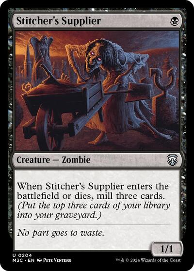 Stitcher's Supplier (Commander: Modern Horizons 3) Light Play
