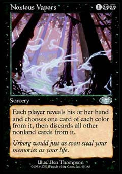 Noxious Vapors (Planeshift) Light Play