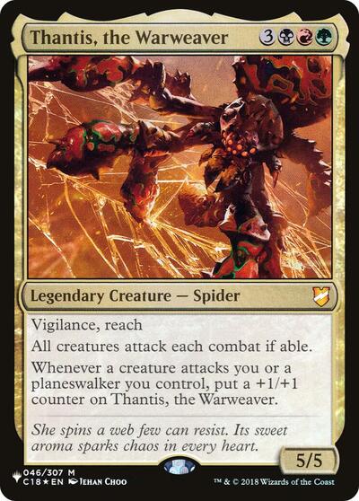 Thantis, the Warweaver (The List) Near Mint